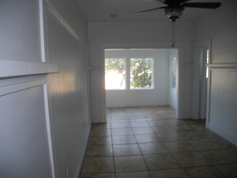 Living room to sunroom - 1934 Henderson Ave