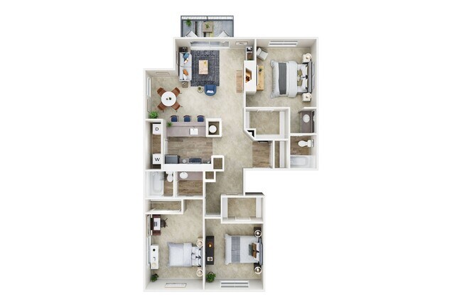 Floorplan - Haven at Golf Creek