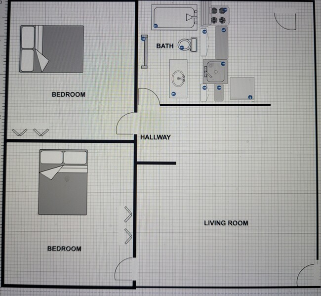 Unit Layout - 393 Stone Mountain St