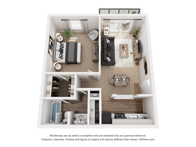 Floorplan - Sage Hill Apartments