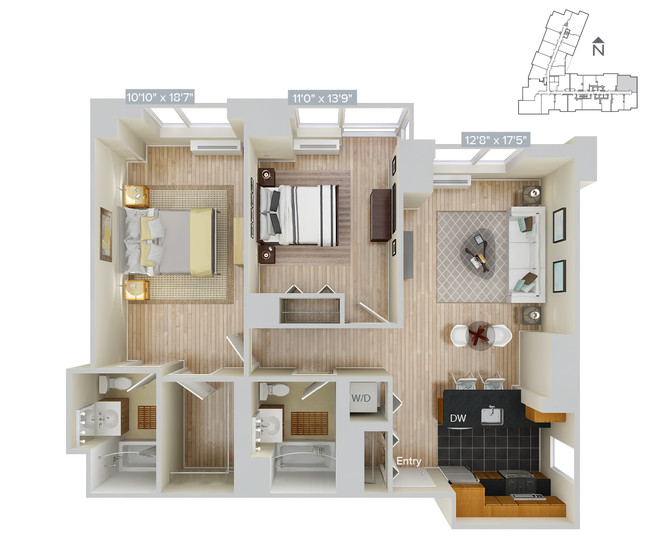 Floorplan - Avalon Riverview