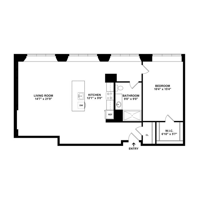 Floorplan - Residences at Mill 8 and 10 (A 55+ Senior Community)