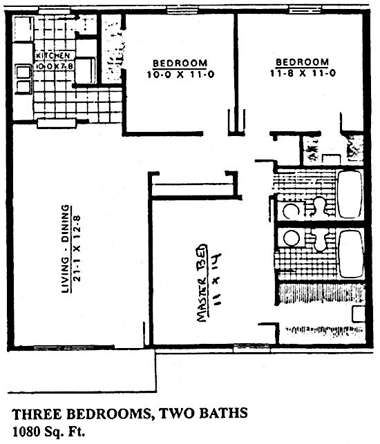 3BR/2BA - Highland Square