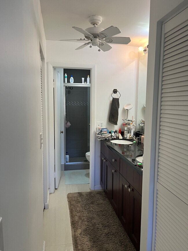 Double sinks in updated bathroom - 2059 SW 15th St