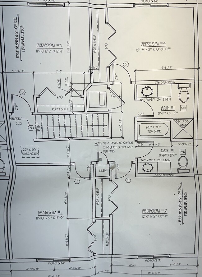 641-647 Agency Road Upstairs Floor Plan - 641-671 Agency Road