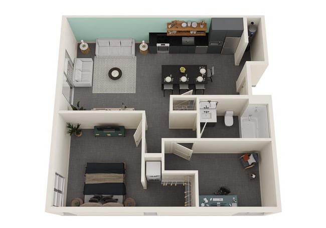 Dwell at 5th and Farmer_Floorplan 1+.png - Dwell at 5th and Farmer
