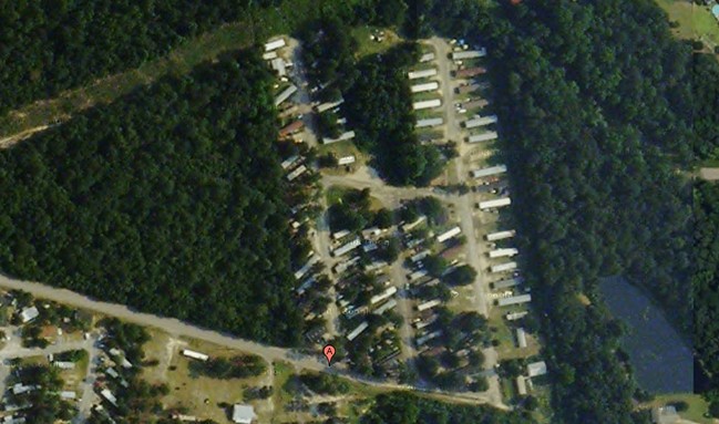 Aerial Photo - Parkwood Mobile Home Park