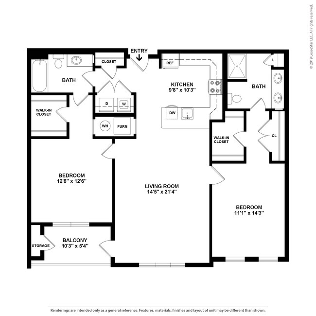 Floorplan - The Elms at Century