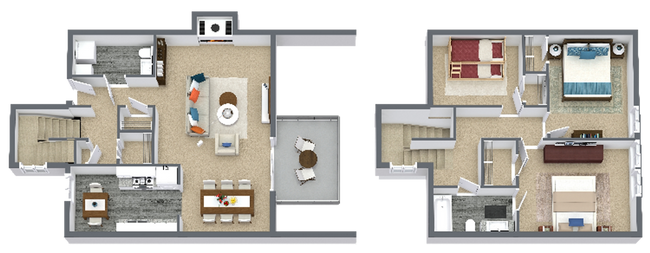 Primary Photo - RENOVATED 3 Bedroom 1.5 Bath Townhome W/ W...