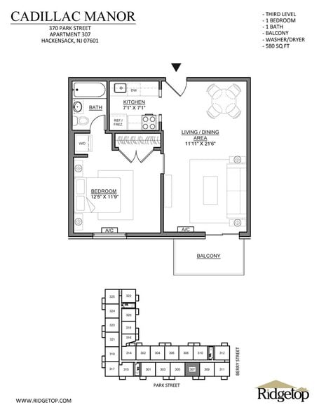 Interior Photo - Cadillac Manor: On-Site Laundry, Heat, Hot...