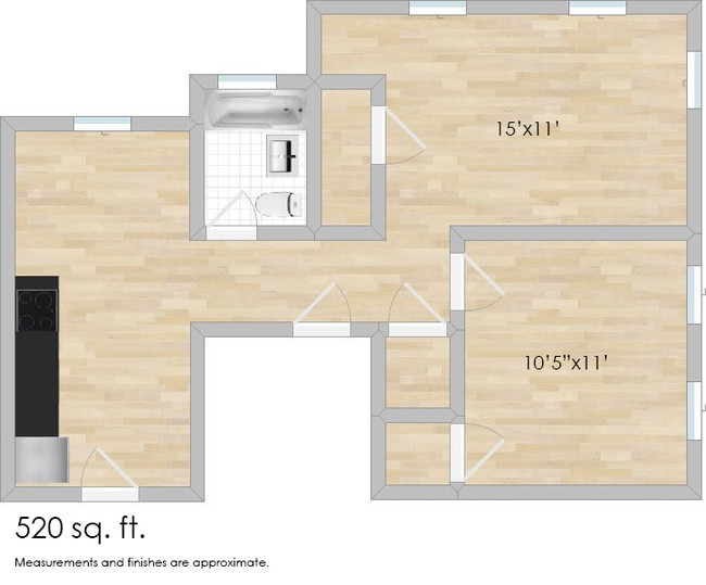 Floorplan - 411-419 Thatcher Ave.