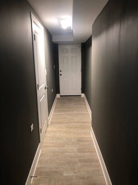 HALLWAY AND REAR EXIT - 4836 S Michigan Ave
