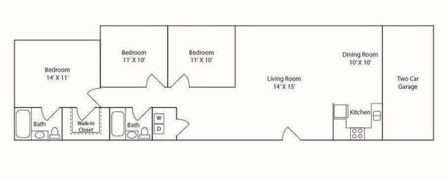 Floorplan - Hahn Triplexes