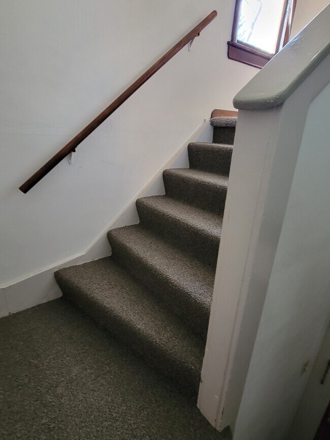 Newly carpeted stairs - 2215 N 70th St