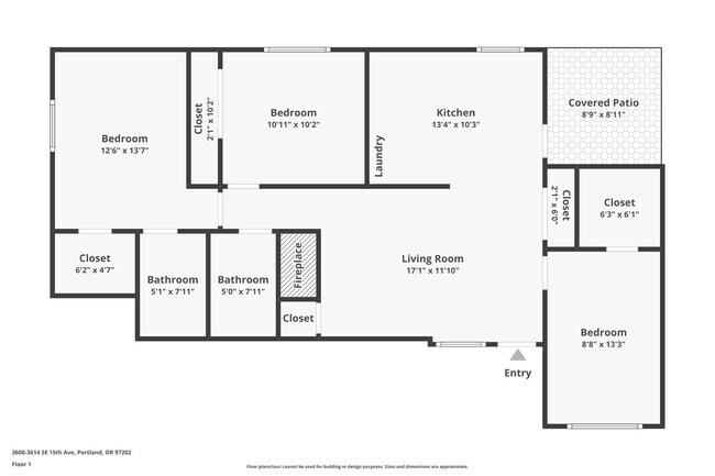 Building Photo - Large 3 Bedroom 2 Bathroom! In-Unit Washer...