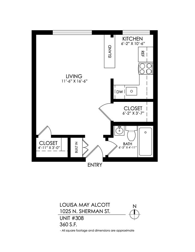 Floorplan - Louisa May Alcott