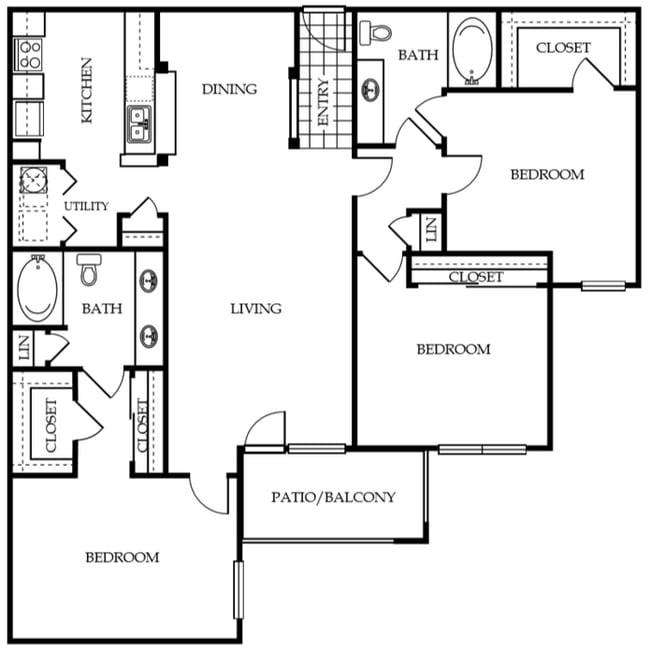 Floorplan - Lakeside at La Frontera
