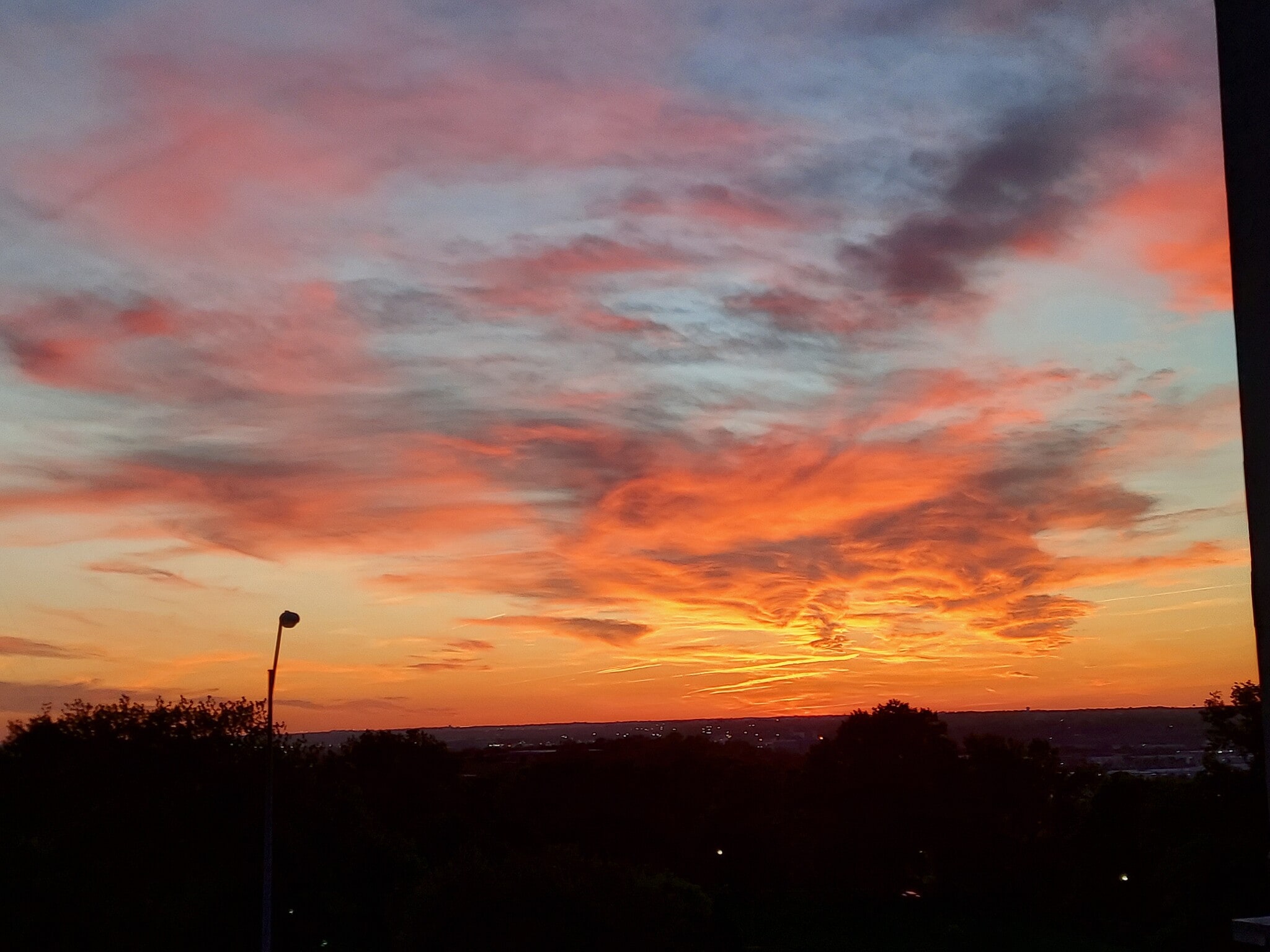 Sunset from the balcony - 2940 Baltimore Ave