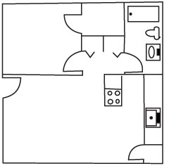 Floorplan - Vineyard Apartments