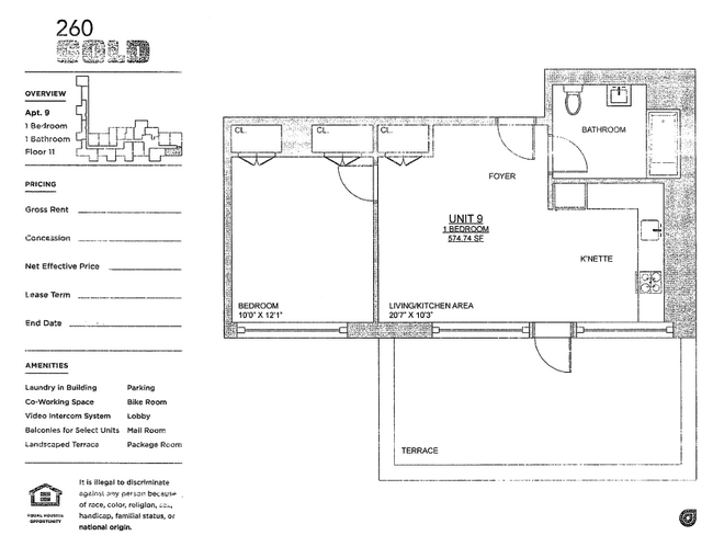 Floorplan - 260 Gold