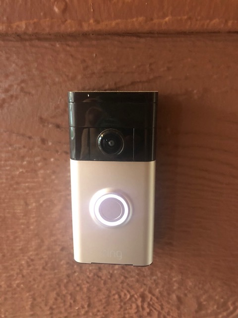 Ring security doorbell - 107 Oak Ct