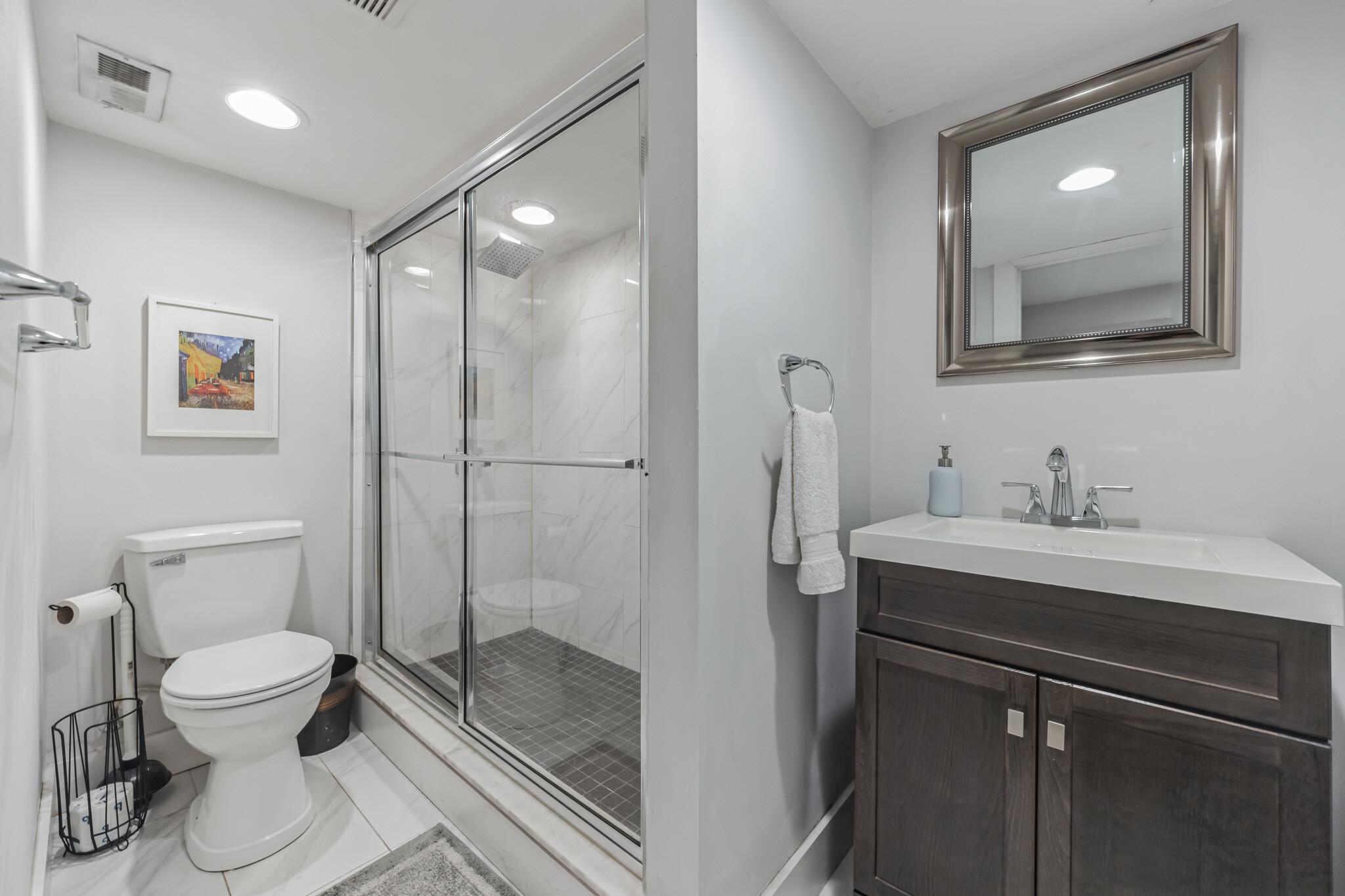 Downstairs Bathroom - 1921 Reed St