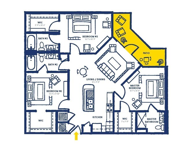 The Burnham Nashville 501 Rep John Lewis Ave S Nashville TN 37203 Apartment Finder