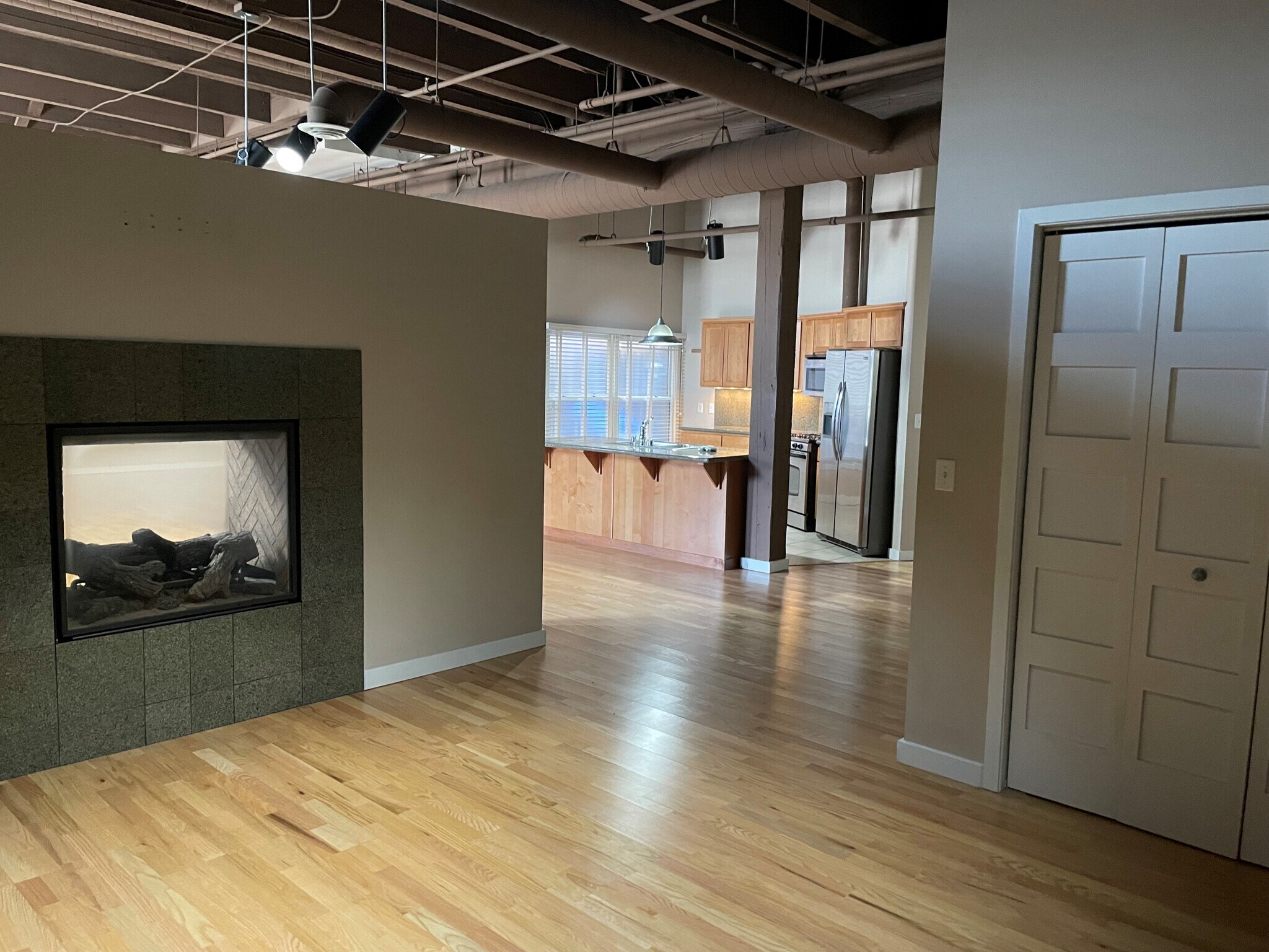 corner of loft bedroom - 315 W Riverside Ave