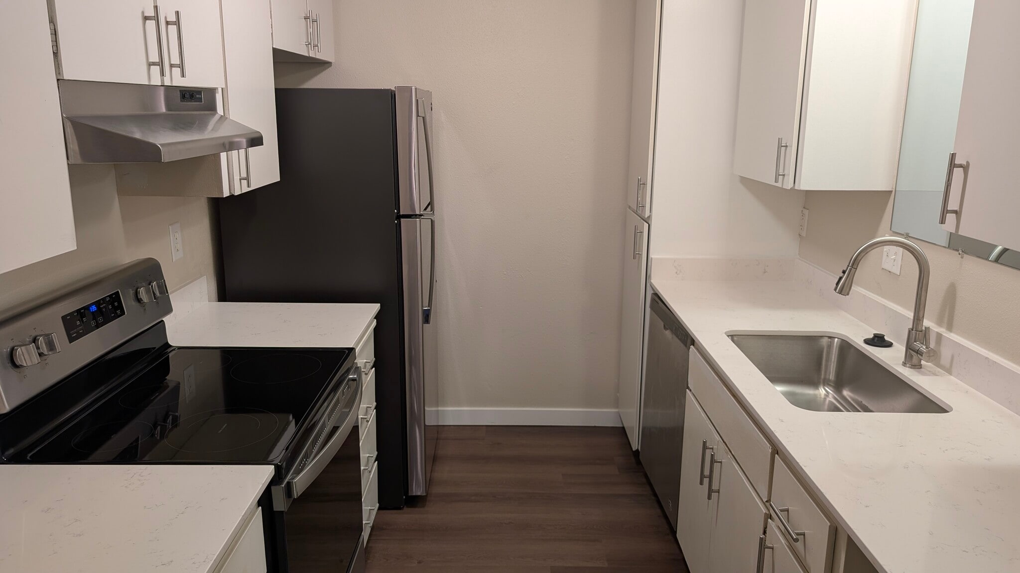 Deep galley kitchen - 12817 4th Dr SE