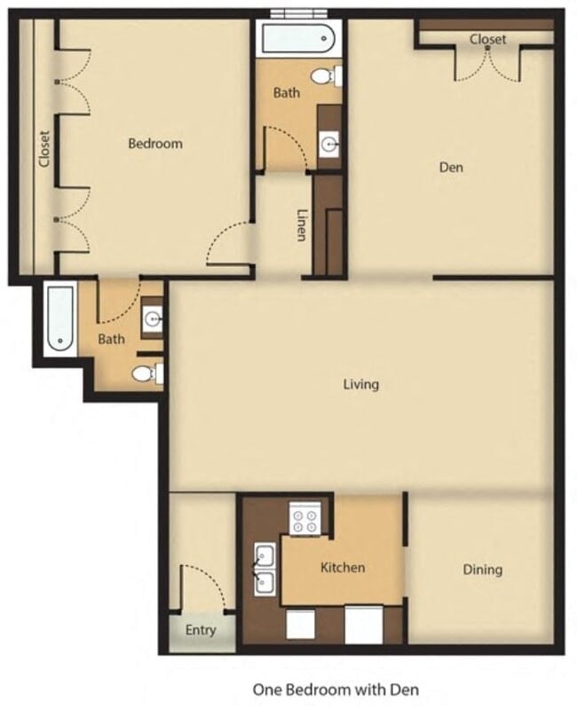 Floorplan - Palm Capri Apartments