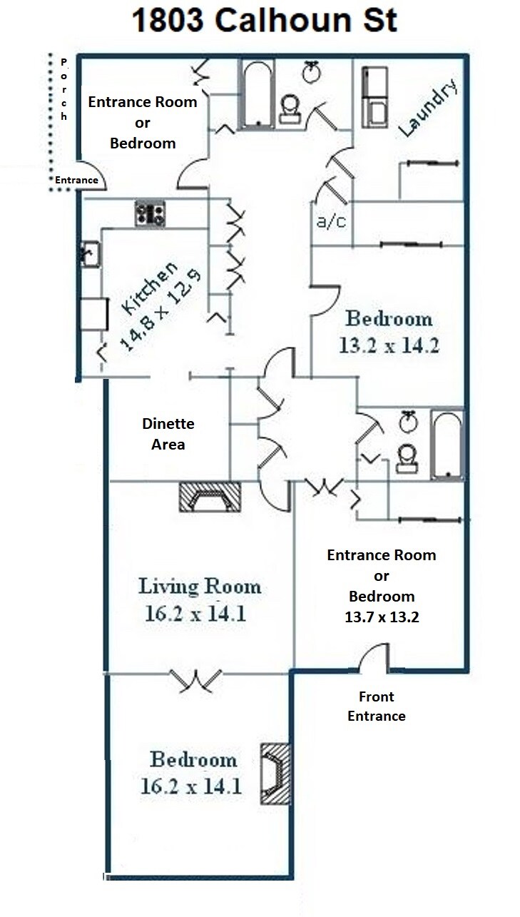 Building Photo - 1803 Calhoun St