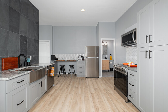 Unit 1 Kitchen - 127 8th Ave