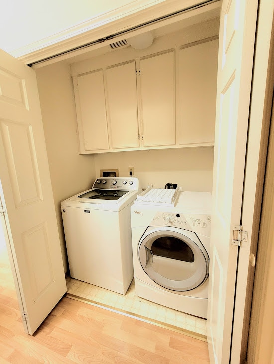 Laundry units next to three bedrooms on the hall way - 2808 Cozumel Cir