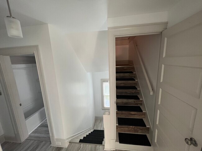 Staircase to 3rd floor - 402 Brandon St
