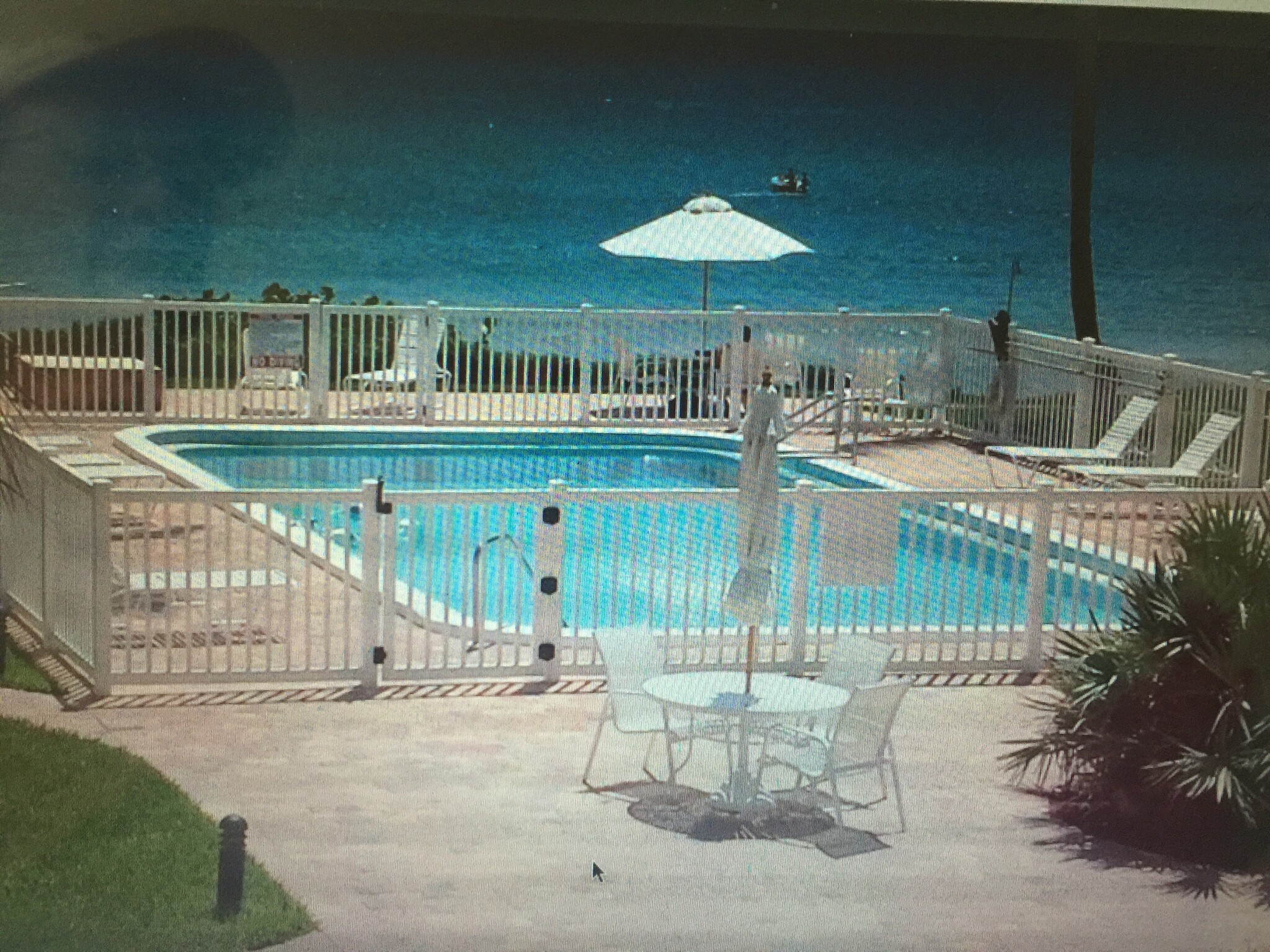 Fabulous pool steps from personal patio - 3851 N Ocean Blvd