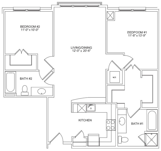 Floorplan - The Residences at Arundel Preserve