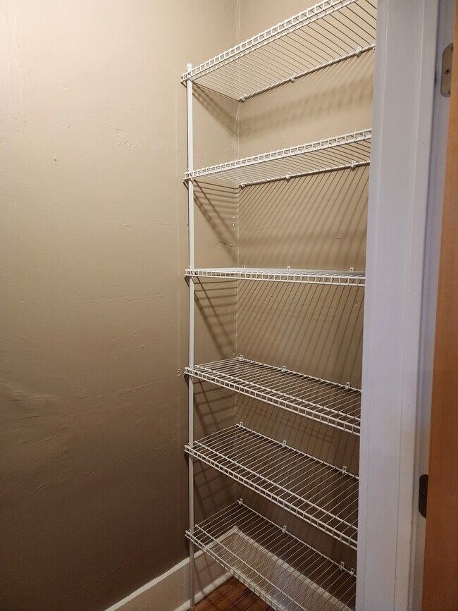Walk-in closet. - 604 Main Ave