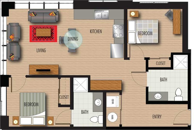 Floorplan - 100 East