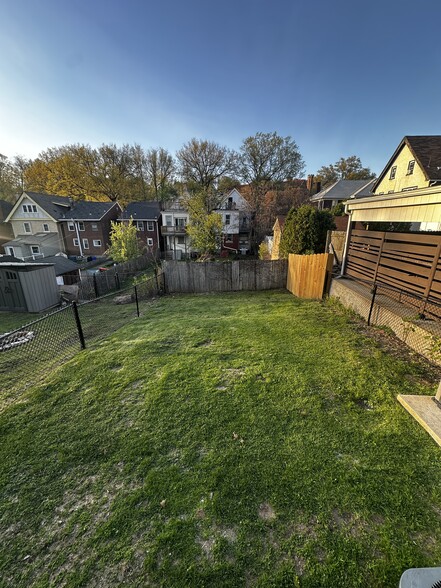 back yard - 6361 Waldron St
