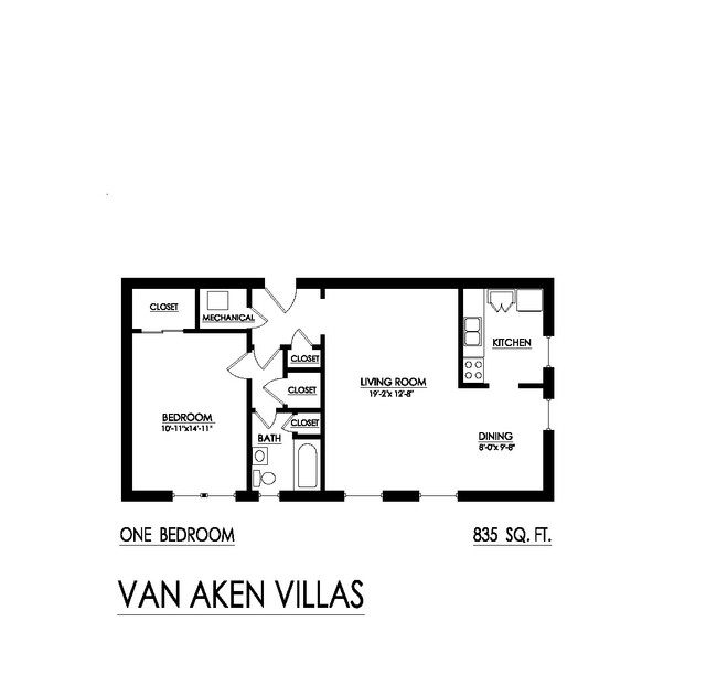 Floorplan - Van Aken Villas