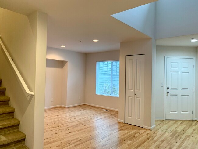 Living room, closet & entrance door - 2514 85th Dr NE