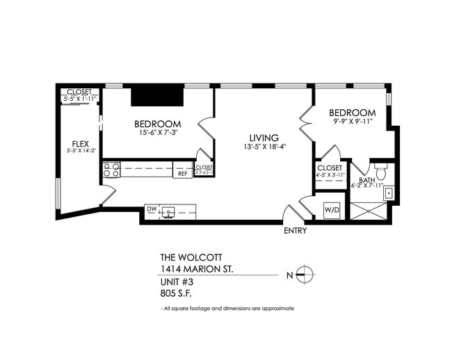 Floorplan - The Wolcott