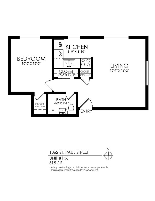 Floorplan - 1362 St. Paul