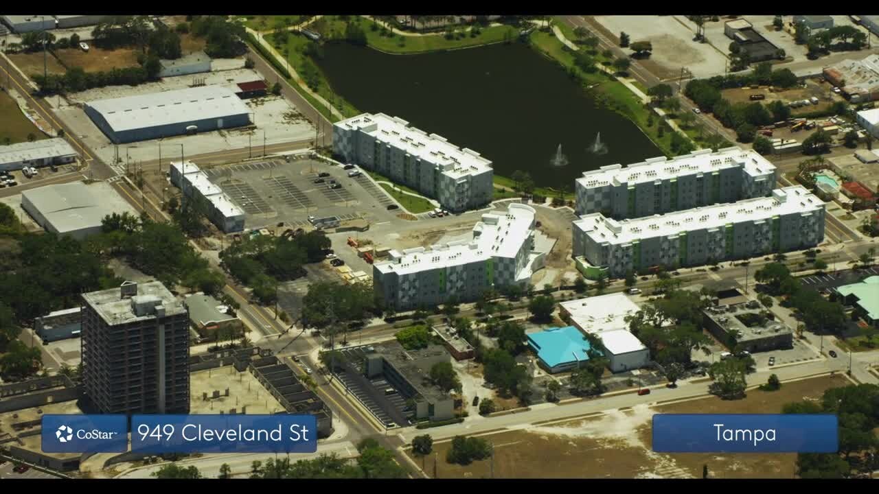 Aerial - The Nolen Luxury Apartments