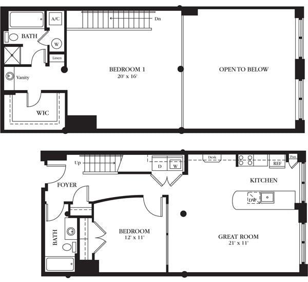 AC-AL_2Bed_2Bath_1425 Sq Ft - American Cigar
