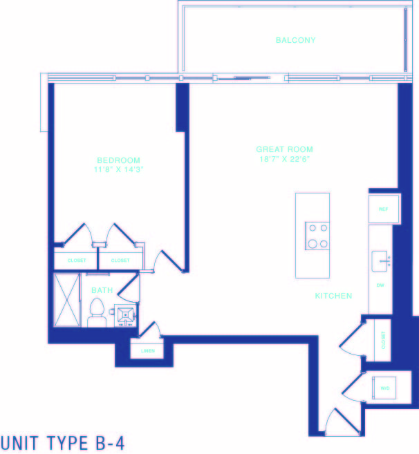 Floorplan - The Dane Apartments