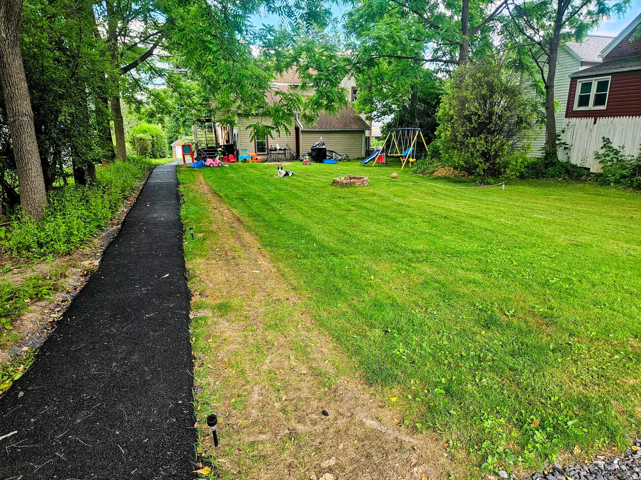 Walkway & Backyard - 43 N Highland St