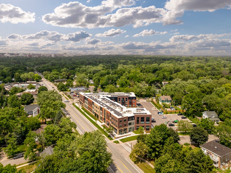 Aerial Photo - Packard Row