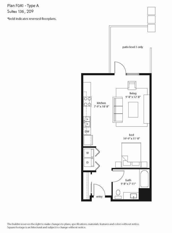 Floorplan - Equinox Apartments