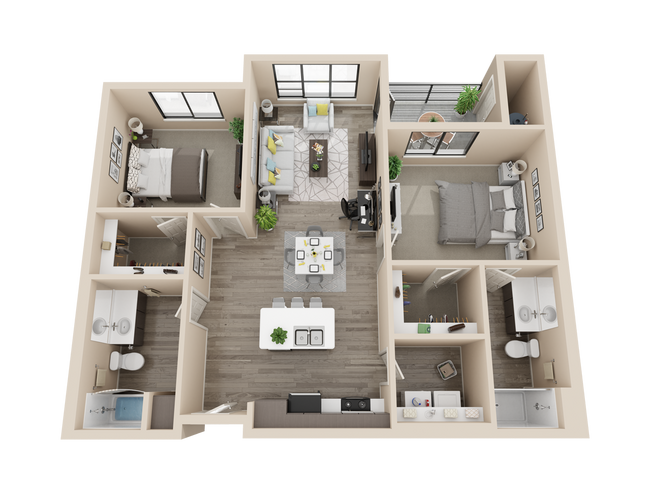 Floorplan - V on Broadway